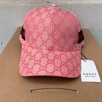 Cappello con visiera Gucci Rosa