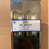 NUOVO: KTA-MB667K2/2G Kit con 2 Schede di Memoria