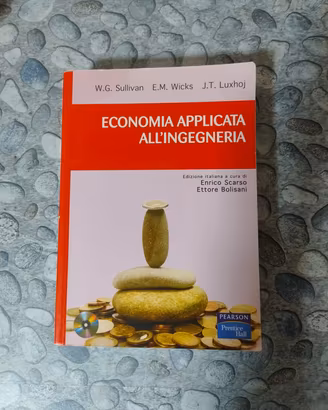Libro Economia applicata all'ingegneria
