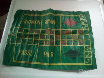 Tappetino roulette, anni 70/80 (a 50 cent.)