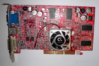 Scheda video vintage Gigabyte gv r9000 pro 64mb