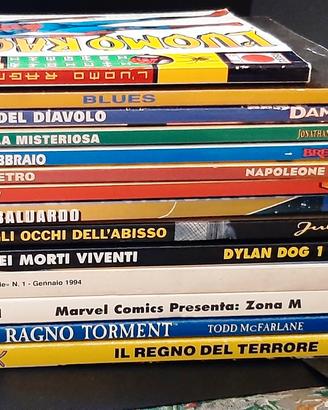 Lotto di 21 Fumetti numeri 1