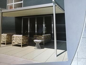 pergola grigio antracite 