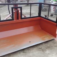 Paletta posteriore con ribalta idraulica