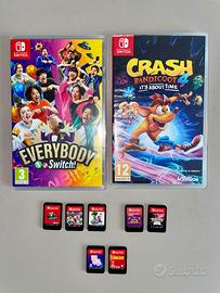Lotto 9 Giochi per Nintendo Switch