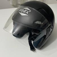 Casco jet moto e scooter