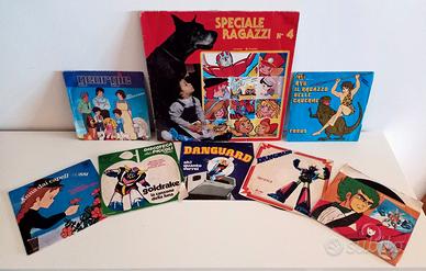 sigle cartoni animati in vinile