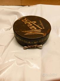 Scatola Latta Vintage Lucido Marga Sutter Genova -