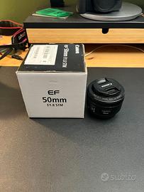 Obiettivo Canon 50mm f/1.8 II