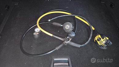 Erogatore Mares MR12 + Axis + Octopus + Consolle