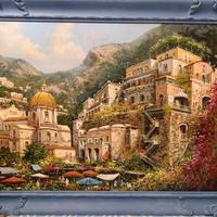 Dipinto Positano Ferdinando Sapio