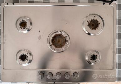 Fornello a gas 5 fuochi ELECTOLUX mod. PQX750UV