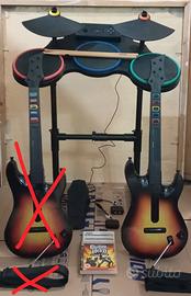 Guitar Hero World Tour PS3 Batteria e Chitarra