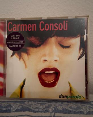 CD Carmen Consoli Due Parole Stampa Orig. 1996