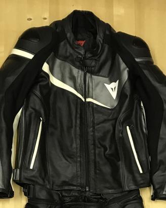 TUTA IN PELLE da Moto - GIACCA+PANTALONI DAINESE