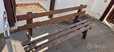 panchina panca in legno
