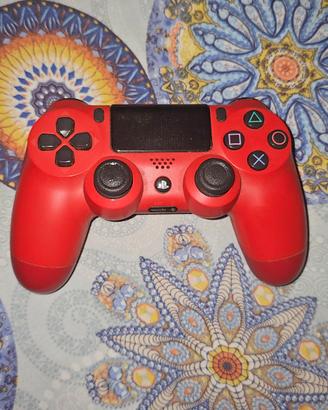 controller ps4 rosso