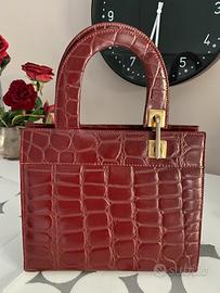 Borsa a mano bordeaux