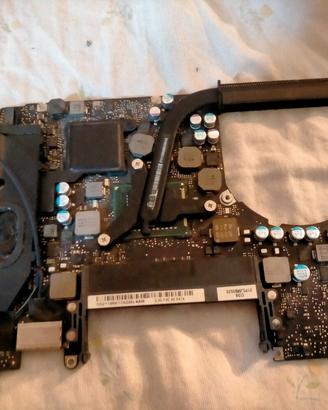 scheda madre MacBook pro unibody +cpu +speaker