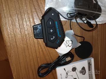 Coppia auricolare per casco moto 