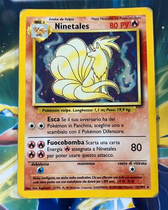 Ninetales 12/102 holo set base
