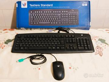 Tastiera e Mouse PS2 - V7 KC0D2-5E4P - V7 M30P20