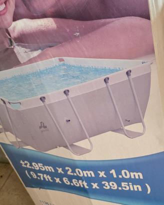 piscina 3x2x1 con filtro a sabbia
