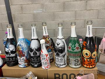 Bottiglie collezione santero