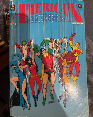 Fumetto american heroes play press