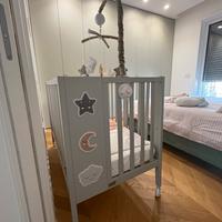 Culla con materasso e cassettiera Picci