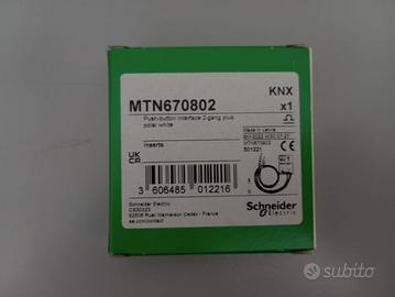Pulsante 2ch KNX MNT670802