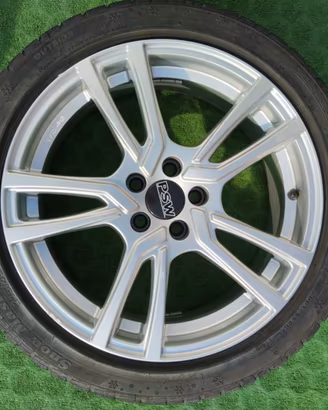 Set cerchi in lega 5x100 foro centrale 54,1 mm