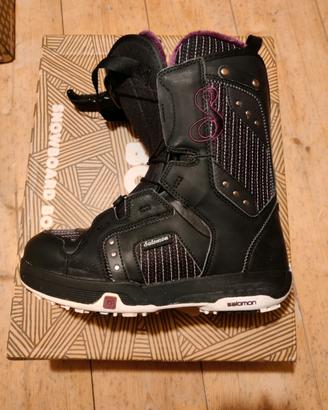 Scarponi snowboard Salomon 