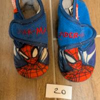 Pantofole Chicco Spider-man taglia 20
