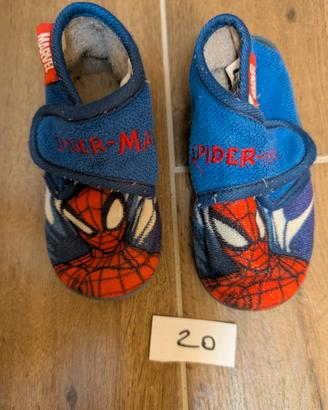 Pantofole Chicco Spider-man taglia 20