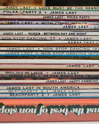 Lotto da 45 vinili di James Last - vinili 33 giri