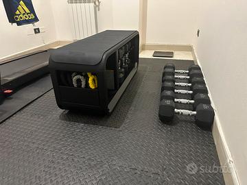TECHNOGYM BENCH + EXTRA WEIGHTS Pesi Manubri Panca
