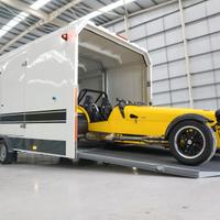 Rimorchio trasporto auto sportive d'epoca  chiuso