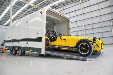 Rimorchio trasporto auto sportive d'epoca  chiuso