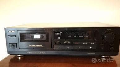 TAPE DECK E TUNER REGISTRATORE TEAC TECHNICS
