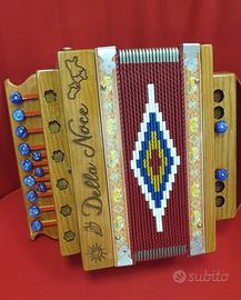 Organetto Della Noce 2 bassi CALABRISELLO re.Nuovo