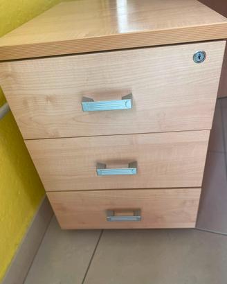 Cassettiera con ruote