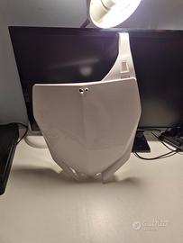 maschera piatta / tabella portanumero yz125 
