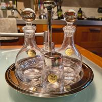 Servizio Menage Olio Aceto Sale Pepe - Cristallo R