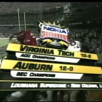 2005 AUBURN vs VIRGINIA TECH SUGAR BOWL NCAAF DVD