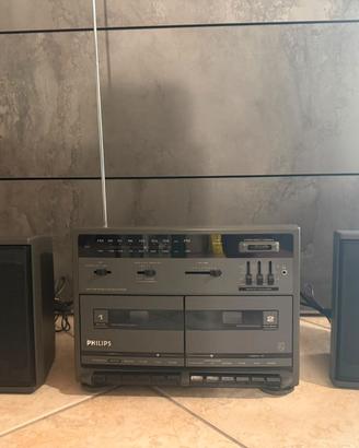 Stereo Vintage Philips  Radio  AM/FM