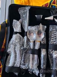 Set Coltelli 19 Pezzi Cucina e Campeggio