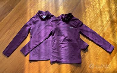 Maglietta termica, leggins termico, calze sci tg 6