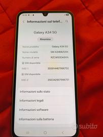  Samsung Galaxy a34 256gb