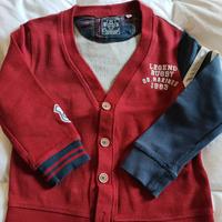 giacca cardigan original marines tg. 5-6 cotone